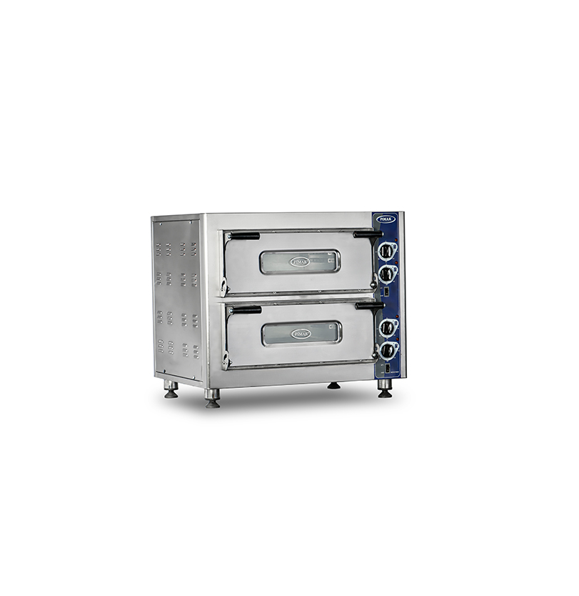 PİZZA FIRINI ELEKTRİKLİ ÇİFT KATLI 380V